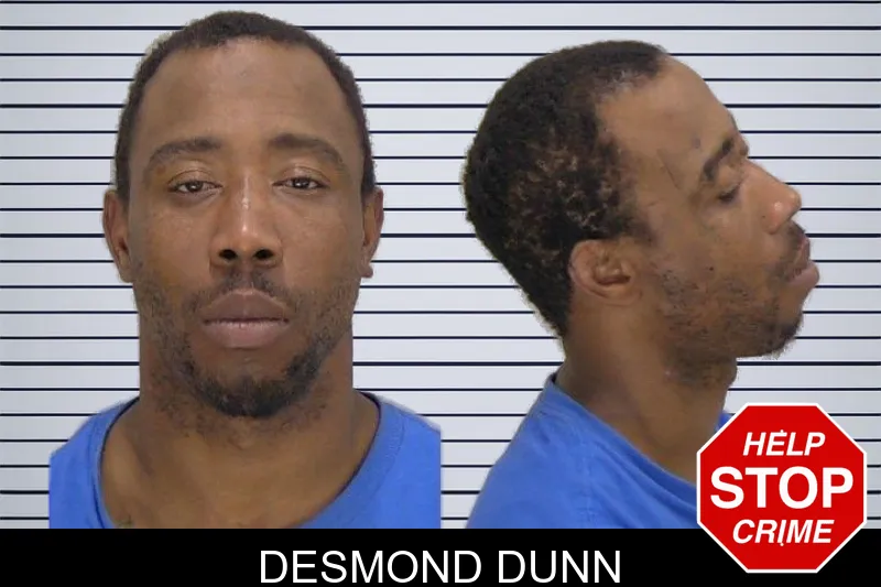 Desmond Dunn mugshot