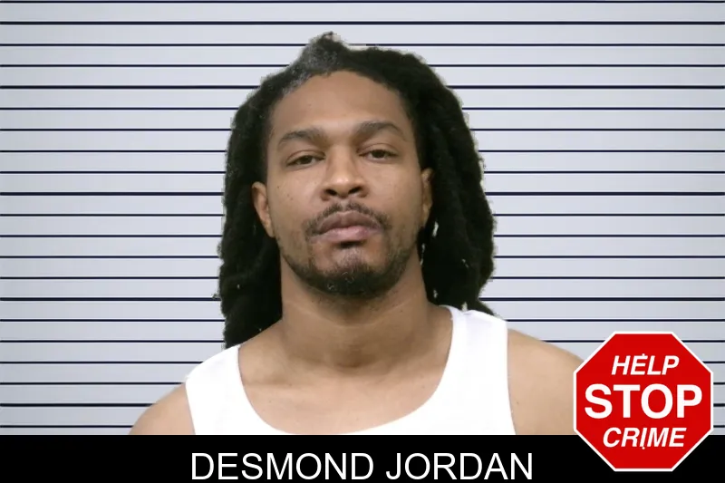 Desmond Jordan mugshot