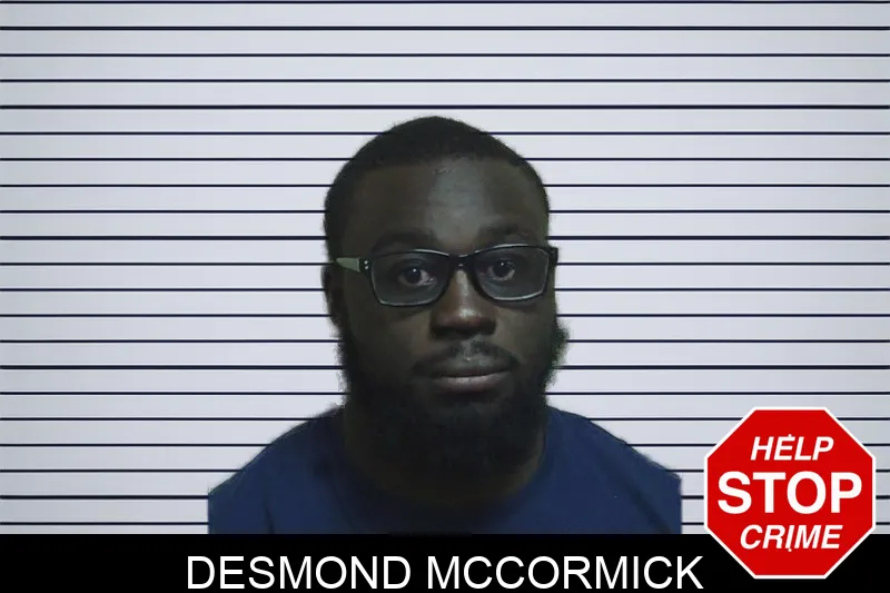Desmond McCormick mugshot
