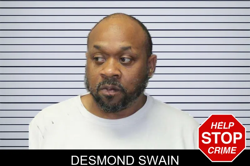 Desmond Swain mugshot