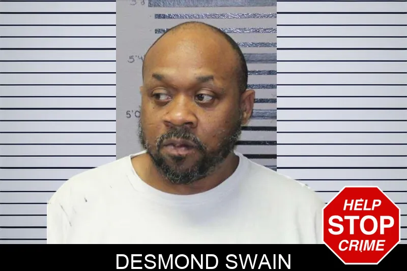 Desmond Swain mugshot