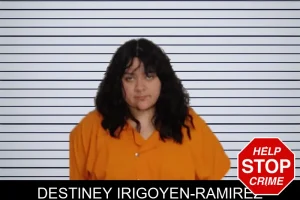 Destiney Irigoyen-Ramirez mugshot