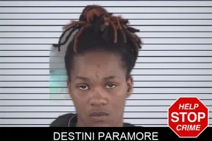 Destini Paramore mugshot