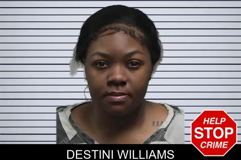 Destini Williams mugshot – Tift County , Georgia Destini Williams