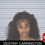 Destiny Carrington mugshot