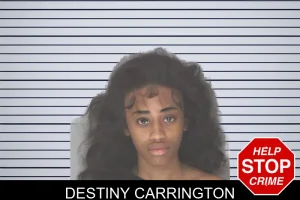 Destiny Carrington mugshot