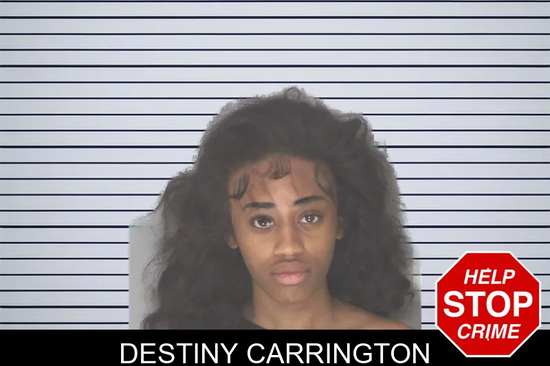 Destiny Carrington mugshot