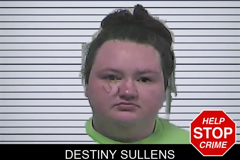 Destiny Sullens mugshot
