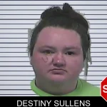 Destiny Sullens mugshot