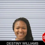 Destiny Williams mugshot