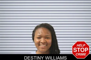 Destiny Williams mugshot