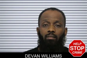 Devan Williams mugshot