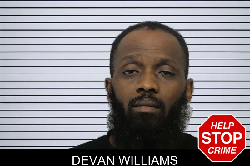 Devan Williams mugshot