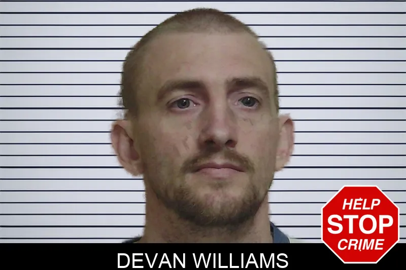 Devan Williams mugshot