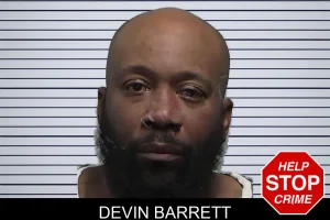 Devin Barrett mugshot