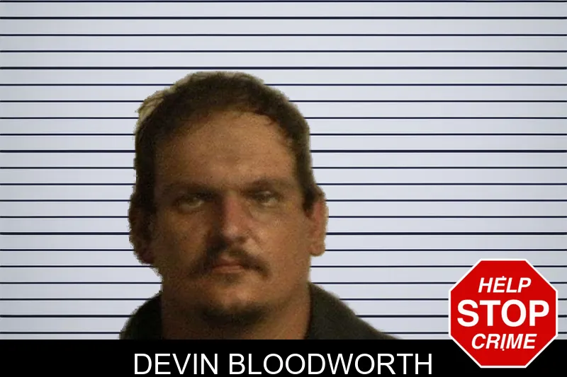 Devin Bloodworth mugshot