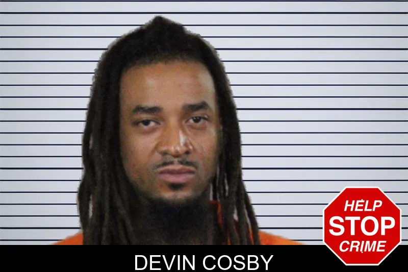 Devin Cosby mugshot