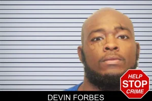 Devin Forbes mugshot