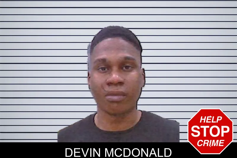 Devin McDonald mugshot
