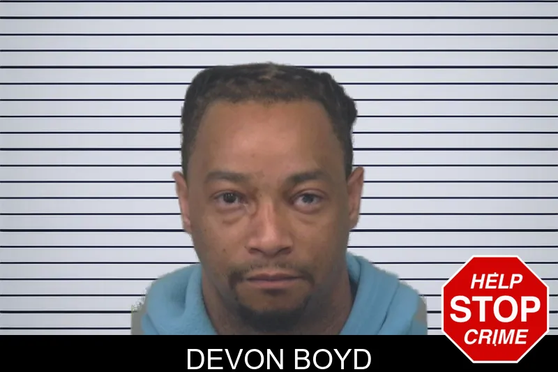 Devon Boyd mugshot