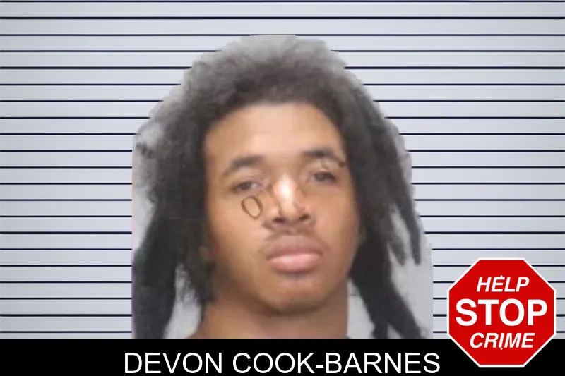 Devon Cook-Barnes mugshot