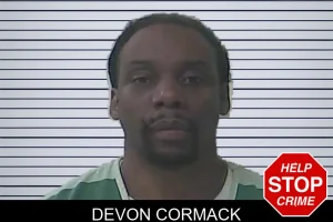 Devon Cormack mugshot