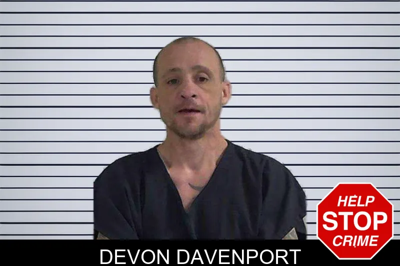Devon Davenport mugshot