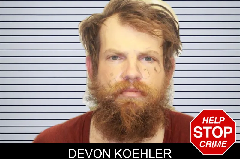 Devon Koehler mugshot – Chatham County , Georgia Devon Koehler mugshot