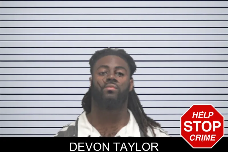 Devon Taylor mugshot