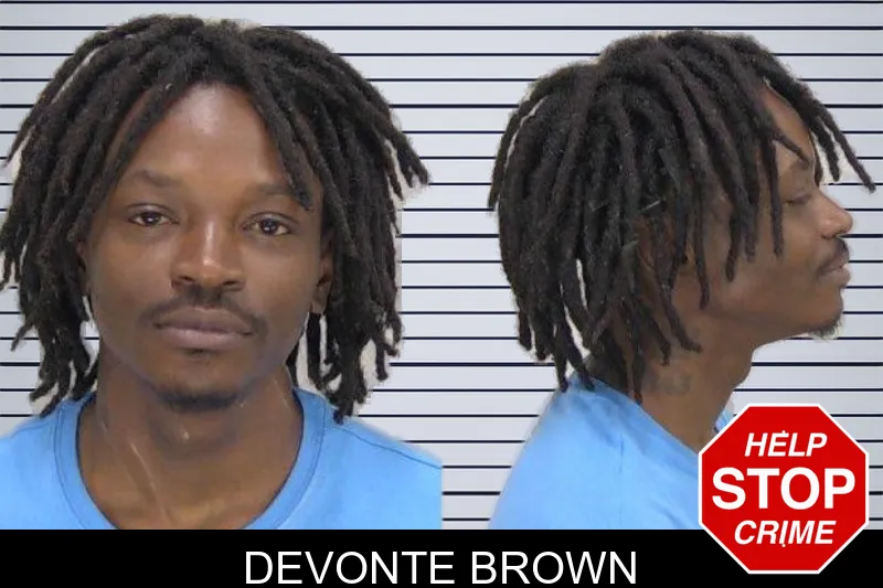 Devonte Brown mugshot