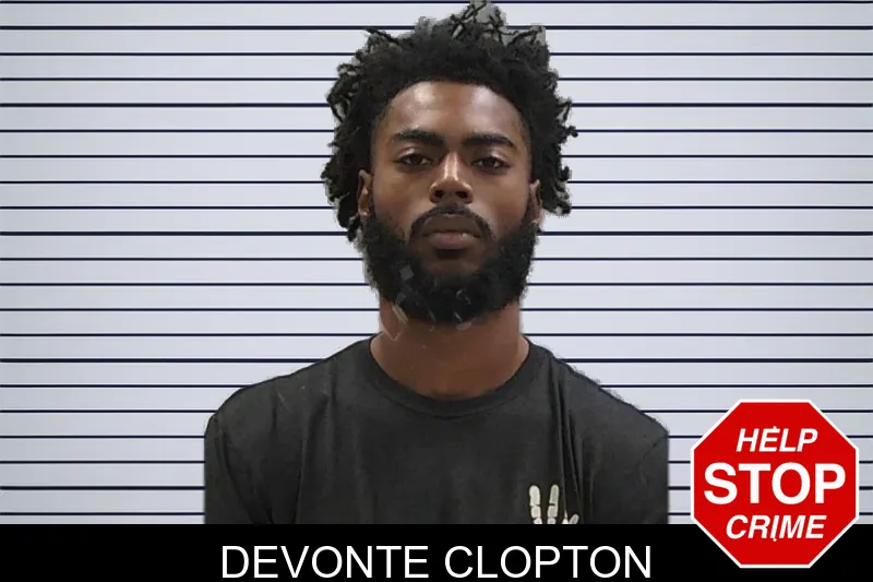 Devonte Clopton mugshot