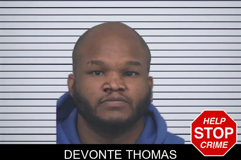 Devonte Thomas mugshot