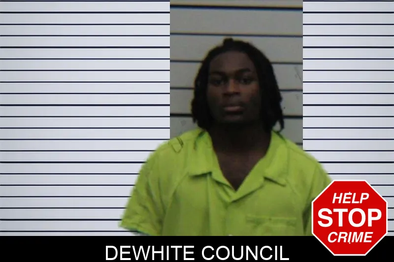 Dewhite Council mugshot