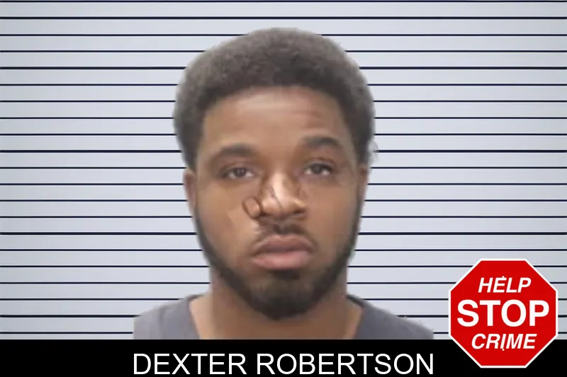 Dexter Robertson mugshot
