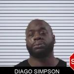 Diago Simpson mugshot – Jasper County , Georgia Diago Simpson mugshot