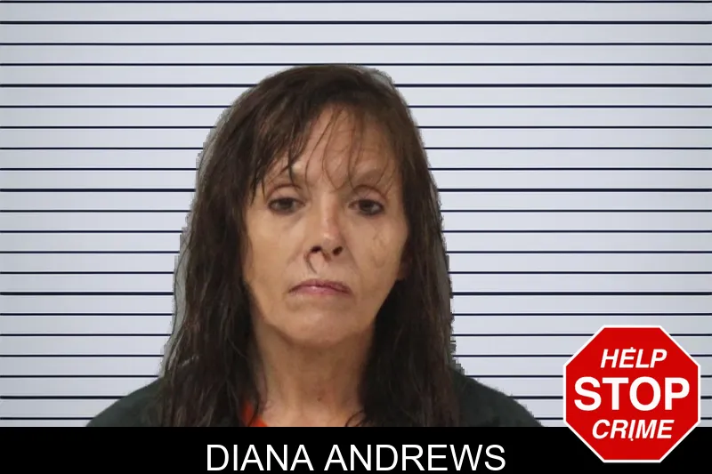 Diana Andrews mugshot