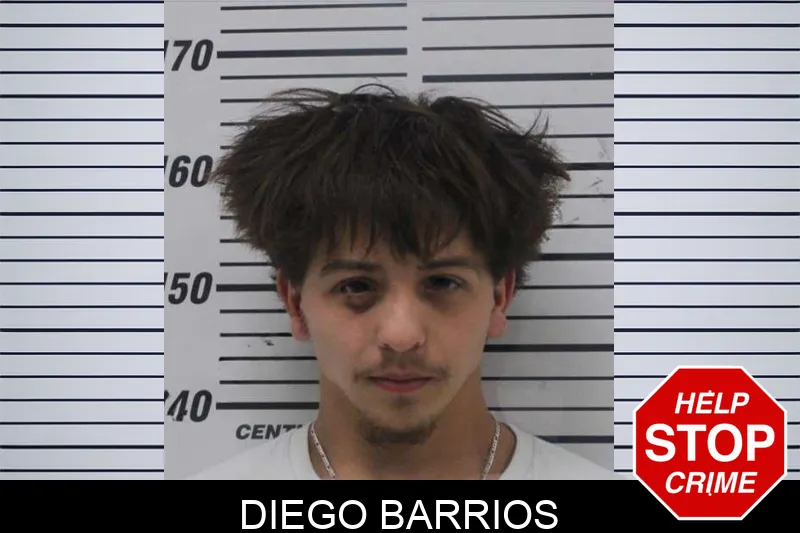 Diego Barrios mugshot