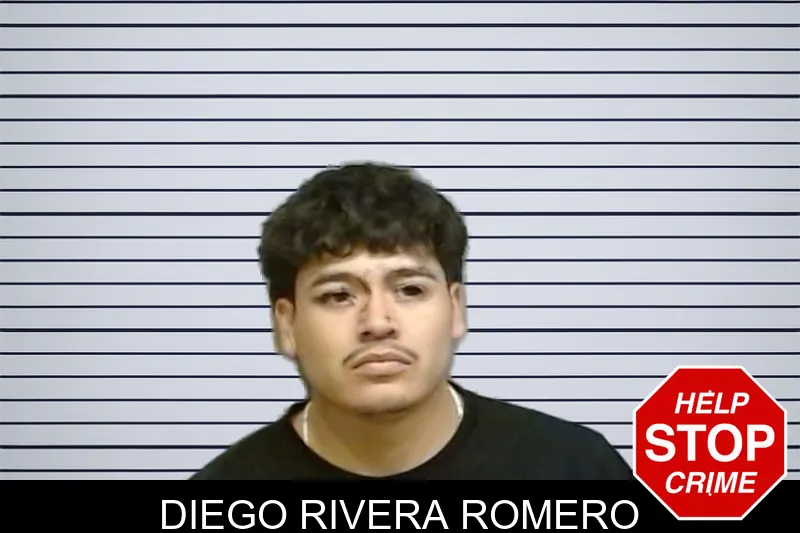 Diego Rivera Romero mugshot