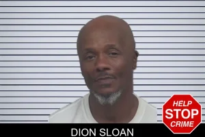 Dion Sloan mugshot
