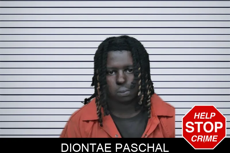 Diontae Paschal mugshot