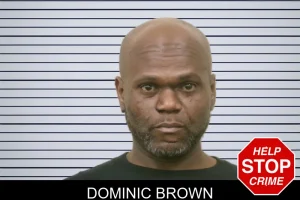 Dominic Brown mugshot