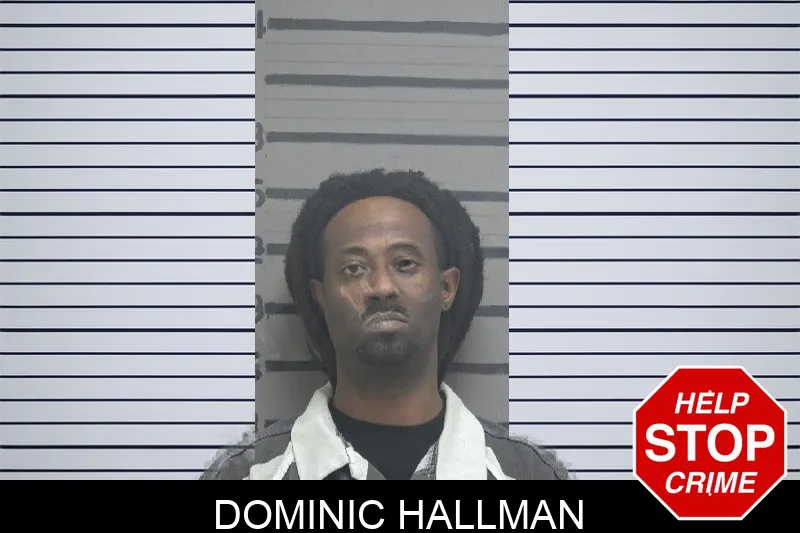 Dominic Hallman mugshot