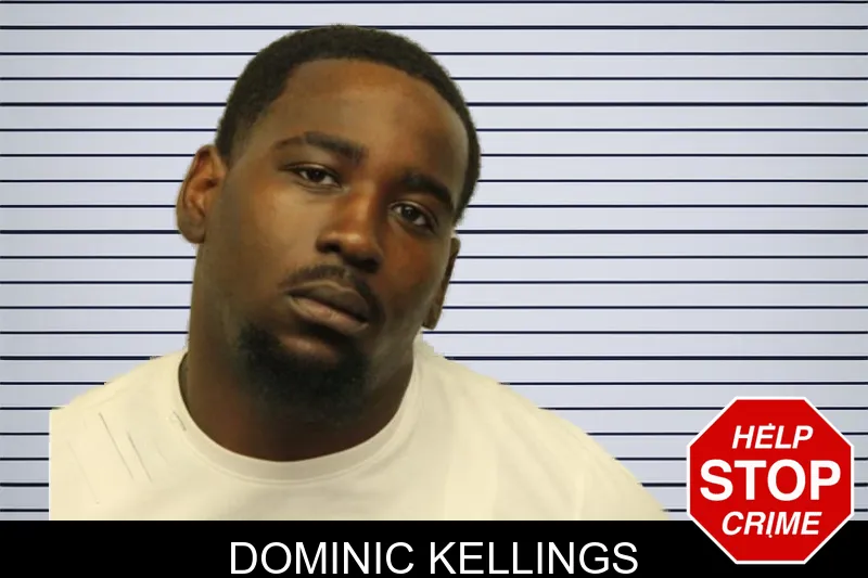 Dominic Kellings mugshot