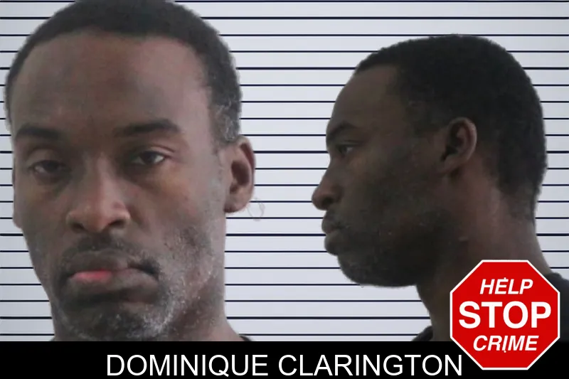 Dominique Clarington mugshot