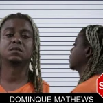 Dominque Mathews mugshot