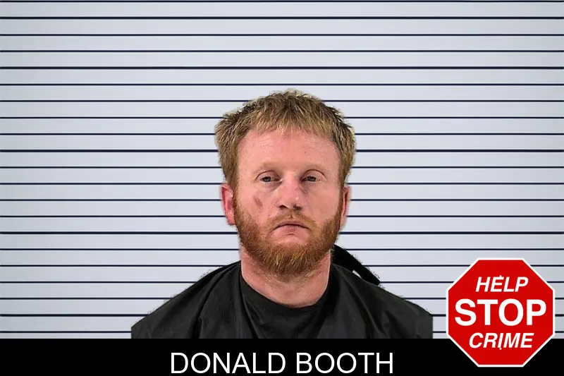 Donald Booth mugshot