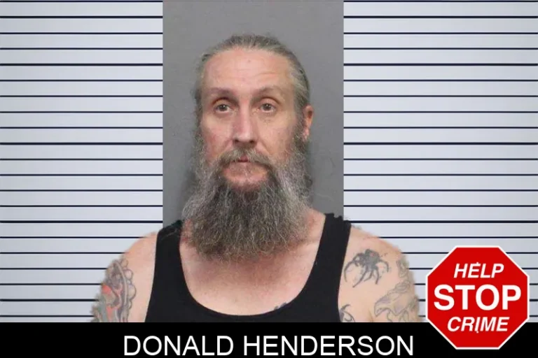 Donald Henderson mugshot – White County , Georgia Donald Henderson