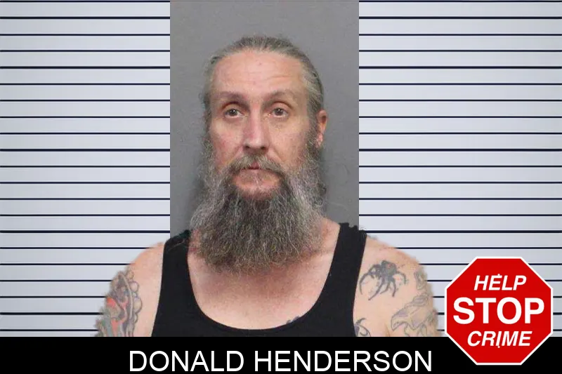 Donald Henderson mugshot – White County , Georgia Donald Henderson mugshot