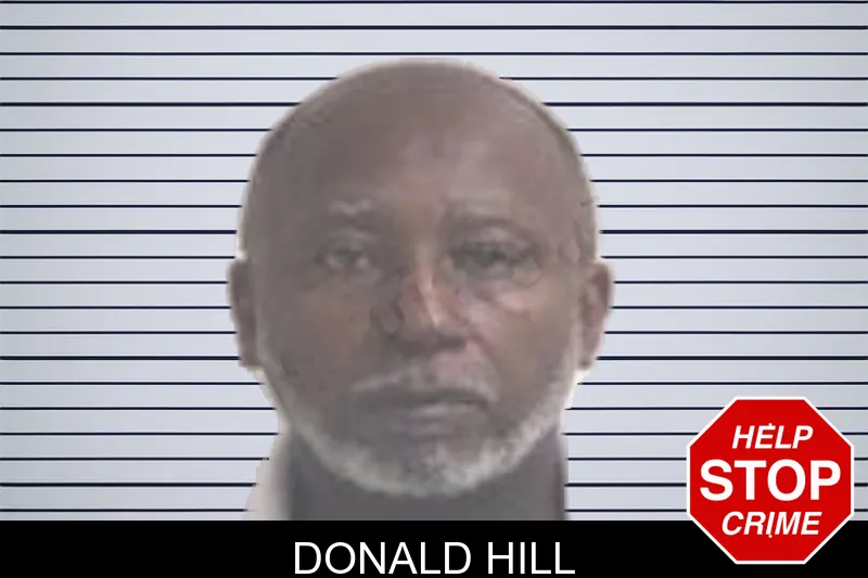 Donald Hill mugshot