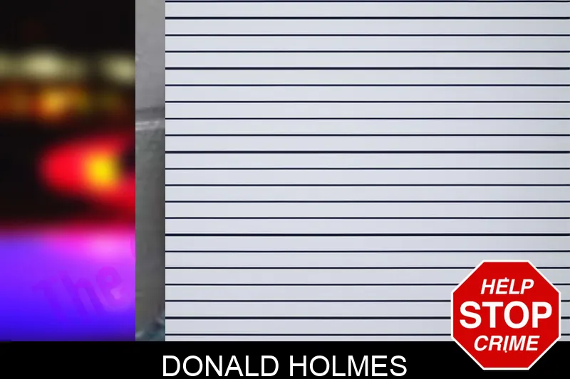 Donald Holmes mugshot